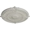 Ekena Millwork Attica Acanthus Leaf Ceiling Medallion (Canopies up to 3 1/4"), 30 1/8"OD x 1 1/2"P, Pot of Cream CM30ATPCF - alternate 3